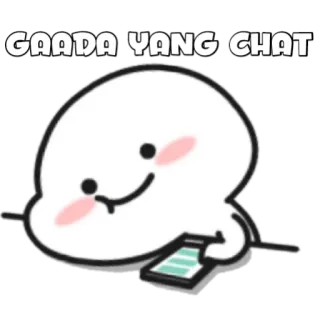 🍡 GAADA YANG CHAT Dessin animé, Personnage, Chat, Téléphone, Messagerie telegram sticker