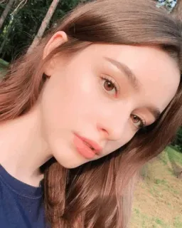 ⭐ woman, portrait, girl, model, beauty, face telegram sticker
