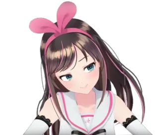 😏 Kizuna AI Anime, Youtuber virtuale, Vtuber, Kizuna Ai, Cartone animato telegram sticker