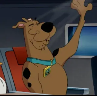 🌬 Scooby-Doo cartoon, dog, scooby-doo, hanna-barbera, animation telegram sticker