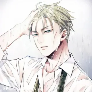 💠 Loid Forger Spy x Family Аниме, Шпион, Семья, Персонаж, Иллюстрация telegram sticker