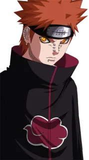😡 Pain Naruto アニメ, ナルト, ペイン, 暁, 忍者 telegram sticker