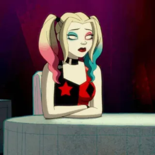 🎪 Harley Quinn 만화, DC 코믹스, 할리 퀸, 슈퍼빌런 telegram sticker