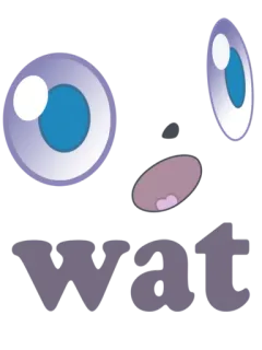 😮 wat olhos, boca, expressão, meme, roxo, quê? telegram sticker