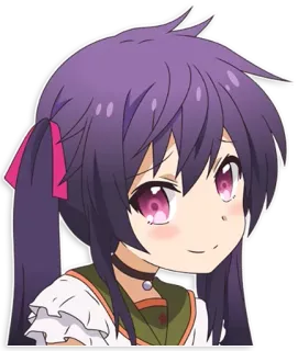 ☺️ Anime, Chica, Dibujos animados, Lindo, Manga, Sonriendo telegram sticker