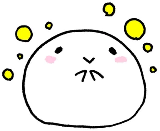 ☺️ Блоб, Милый, Каваий, Мультик, Стикер whatsapp sticker