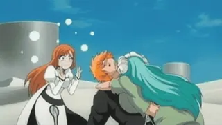 🙈 Bleach Anime, Hôn, Hoạt hình, Lãng mạn, Giả tưởng whatsapp sticker