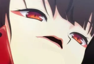 🤨 anime, woman, girl, face, eyes telegram sticker