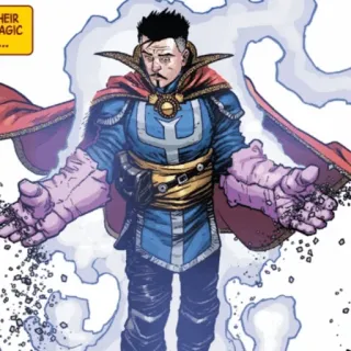 🔯 Doctor Strange Marvel, Penyihir, Sihir, Superhero, Komik whatsapp sticker