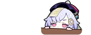 🌟 Qiqi Genshin Impact Anime, Video game, Personagem, Fofo, Qiqi, Genshin Impact telegram sticker
