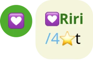🟢 Riri /4t telegram sticker