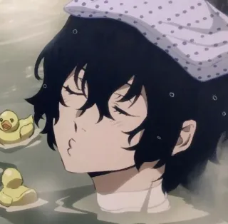 DAZAI - SAN BY @realstrawhat telegram stickers