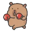 (@ShoutoEmoji) Capy Bara telegram emojis 🥊