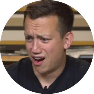 🤢 脸, 男人, 表情, 肖像, 人 telegram sticker