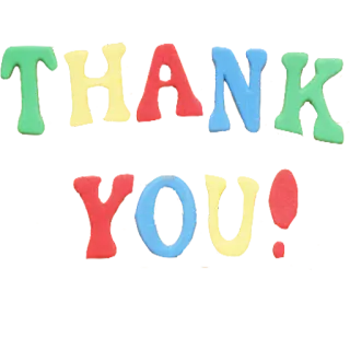😉 THANK YOU! obrigado, gratidão, positivo, colorido, letras telegram sticker