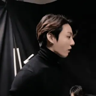 🗞 Jungkook Jungkook, BTS, piosenkarz, K-pop, celebryta, mężczyzna telegram sticker