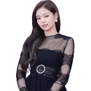 😏 Jennie Jennie Kim, K-Pop, Blackpink, penyanyi, selebriti, fesyen telegram sticker