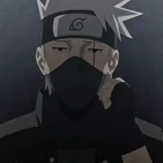 🗡️ Kakashi Naruto anime, ninja, kakashi, naruto telegram sticker