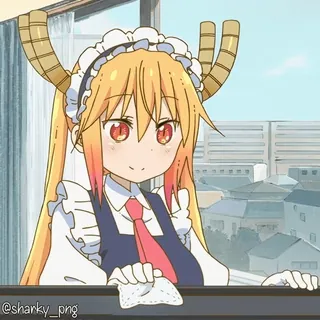 🙂 Tohru Miss Kobayashi's Dragon Maid telegram sticker