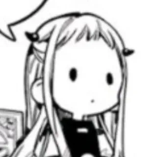 🥬 Nene Yashiro Toilet-bound Hanako-kun Anime, Manga, Drôle, Cartoon, Mignon, Sticker, Expression telegram sticker