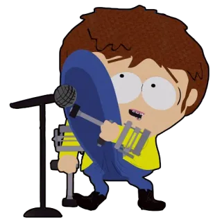 😱 Stan Marsh South Park テレビ番組, キャラクター, ファンアート, カートゥーン, コメディ telegram sticker