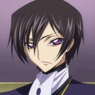 🥀 Lelouch Lamperouge Code Geass Anime, Lelouch, Code Geass, Personaggio, Manga, Animazione whatsapp sticker