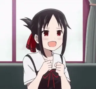 🌟 Kaguya Shinomiya Kaguya-sama: Love Is War 애니메이션, 카구야님은告白받고싶어, 러브 이즈 워, 카구야 시노미야, 귀여운, 만화 telegram sticker
