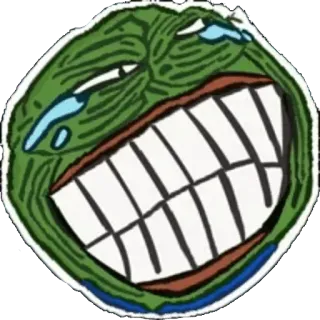 🤣 Pepe the Frog Pepe, frog, meme, internet meme, internet culture telegram sticker