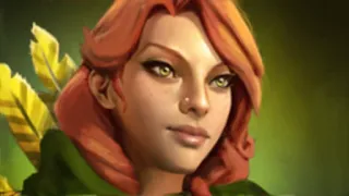💙 Windranger Dota 2 gra wideo, Dota 2, łucznik, fantasy, postać telegram sticker