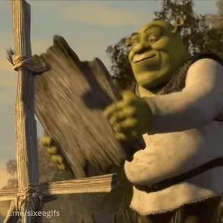 😘 Shrek me/sixeegifs Shrek, Oger, Dreamworks, Film, Animation, Lustig telegram sticker