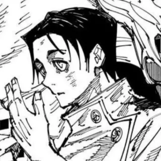☠ Suguru Geto Jujutsu Kaisen Аниме, Манга, Колдун, Злодей, Проклятые духи telegram sticker
