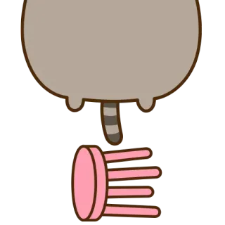 😵 Pusheen cat, pusheen, cute, cartoon telegram sticker