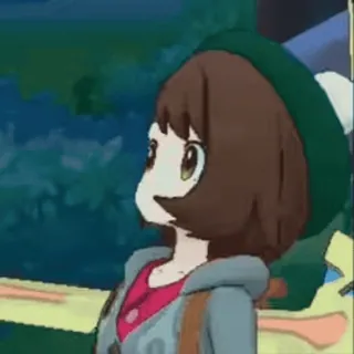 πΆ anime, girl, character, pokemon, trainer telegram sticker