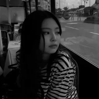 ⬛ Jennie kpop, blackpink, jennie, piosenkarka, koreański, idol, modelka telegram sticker