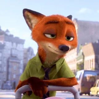 😏 Nick Wilde Zootopia telegram sticker