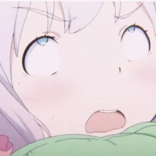 🧚‍♀ Anime, Gesichtsausdruck, Cartoon, Figur, Niedlich, Ausdruck whatsapp sticker