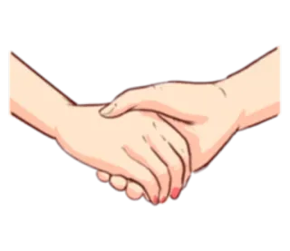 ✋ apretón de manos, acuerdo, trato, manos telegram sticker