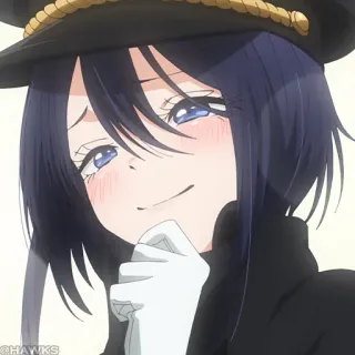 🎀 Anime, Gadis, Lucu, Karakter, Kartun, Tersenyum telegram sticker