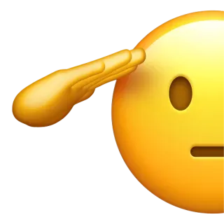 🦇 Émoji, Salut, Geste telegram sticker