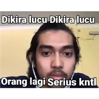 😡 Dikira lucu Dikira lucu
Orang lagi Serius kntl telegram sticker