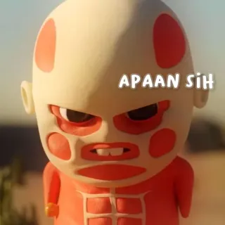 💕 APAAN SIH Monstro, Titã, Desenho animado, Meme telegram sticker