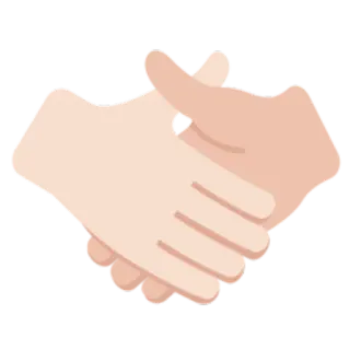 🤝 handshake, agreement, deal, collaboration, partnership telegram sticker