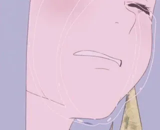 😭 crying, sad, anime, manga, tears, emotional whatsapp sticker