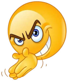 😠 Emoji, Suffisant, Machiavélique, Maléfique, Complot, Malicieux, Rusé, Fourbe whatsapp sticker