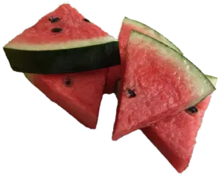 🍉 watermelon, fruit, food, slice, red, summer, sweet, refreshing telegram sticker