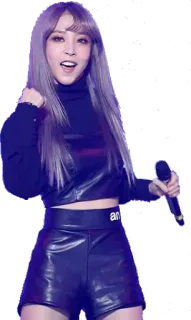 ✊ Moonbyul kpop, piosenkarz, idol, występ, artystka, muzyka telegram sticker