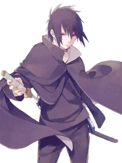 👿 Sasuke Uchiha Naruto Anime, Manga, Ninja, Épée, Sasuke, Naruto whatsapp sticker