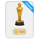 🎁 limited nagroda, statuetka, złoto, limitowany, wyróżnienie, ceremonia whatsapp sticker