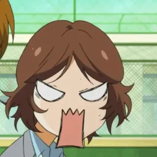 😡 anime, cartoon, expression, shocked, surprised telegram sticker