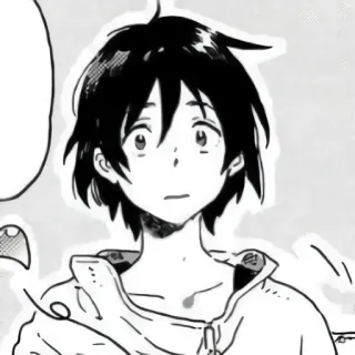 🌼 Anime, Manga, Porträt, Cartoon, Illustration, Charakter telegram sticker